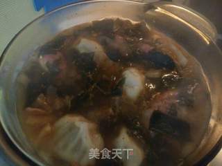 酸辣汤牛肉饺子的做法步骤：5