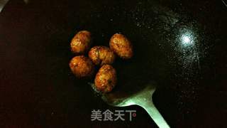 鸡蛋美食--酱香虎皮鸡蛋(乡宴江湖菜又名油爆蛋)的做法步骤:8
