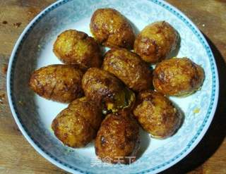 鸡蛋美食--酱香虎皮鸡蛋(乡宴江湖菜又名油爆蛋)的做法步骤:11