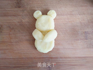 咖喱小熊土豆泥的做法步骤:6