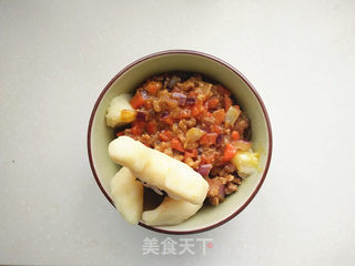 咖喱小熊土豆泥的做法步骤:12