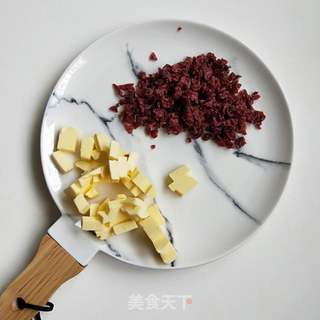 抹茶蔓越莓麻薯面包的做法步骤:3