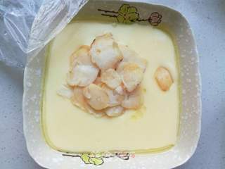 鲍鱼鸡蛋羹的做法步骤:9