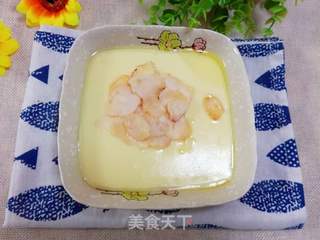鲍鱼鸡蛋羹的做法步骤:11