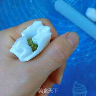 西米水晶烧麦的做法步骤:6