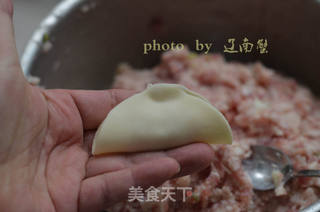 莲藕肉饺子，口感超级棒的饺子的做法步骤：11