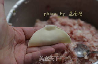 莲藕肉饺子,口感超级棒的饺子的做法步骤:11