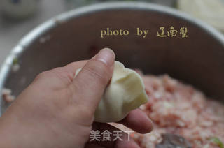莲藕肉饺子,口感超级棒的饺子的做法步骤:12