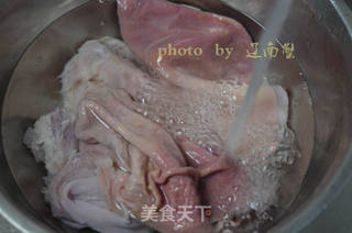 猪肚莲子汤,胃不好可常常喝的做法步骤:3