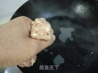 肉丸白菜炖粉条的做法步骤:9