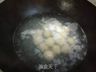 肉丸白菜炖粉条的做法步骤：11