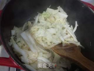 肉丸白菜炖粉条的做法步骤:17