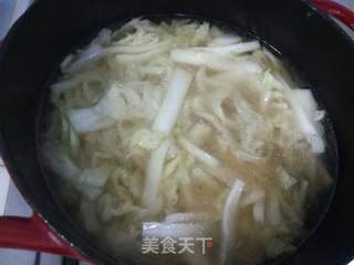 肉丸白菜炖粉条的做法步骤：18