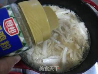 肉丸白菜炖粉条的做法步骤:19