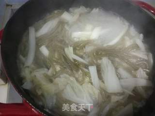 肉丸白菜炖粉条的做法步骤:21
