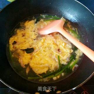 #鸡蛋美食#东北甩袖汤的做法步骤:6
