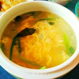 #鸡蛋美食#东北甩袖汤的做法步骤:7