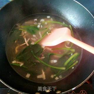 #鸡蛋美食#东北甩袖汤的做法步骤:5