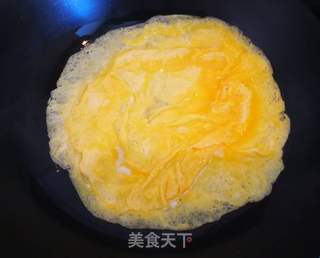 #鸡蛋美食#葵花向阳蛋包饭的做法步骤:3