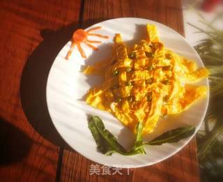 #鸡蛋美食#葵花向阳蛋包饭的做法步骤：15