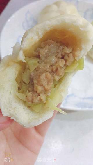 菜包子肉包子的做法步骤:7