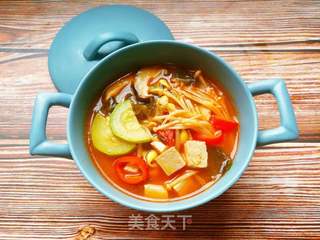 韩式大酱汤的做法步骤:21