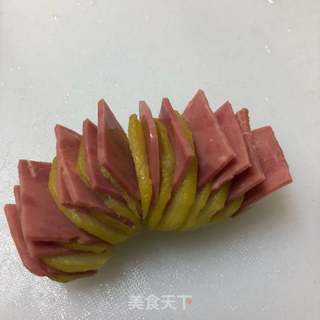 烤风琴土豆的做法步骤:4