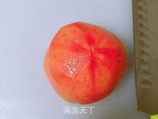西红柿雕花的做法步骤:5