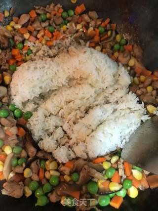 香菇油饭的做法步骤:12