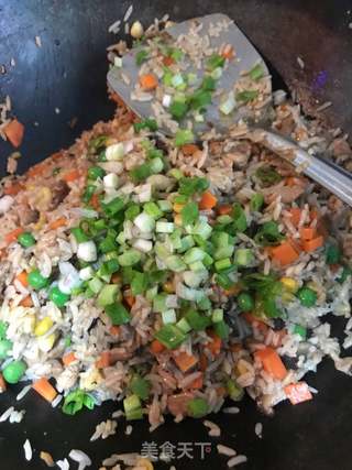 香菇油饭的做法步骤:13