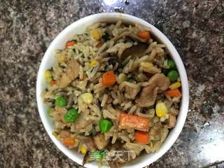 香菇油饭的做法步骤:17