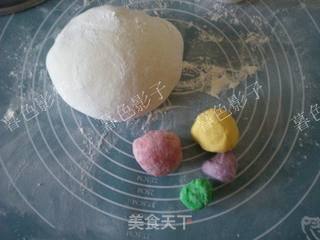 四季平安花馍的做法步骤:4