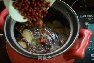 栗子香菇红豆鸡汤的做法步骤:5