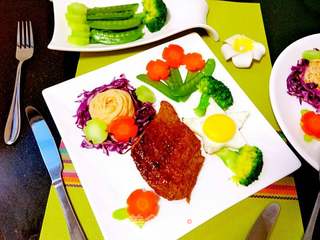 牛排料理的做法步骤:9