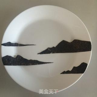 二十四节气餐盘画——立冬的做法步骤:4