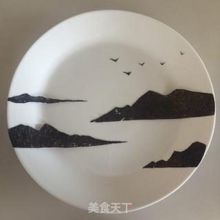 二十四节气餐盘画——立冬的做法步骤:5