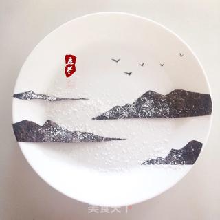 二十四节气餐盘画——立冬的做法步骤:7