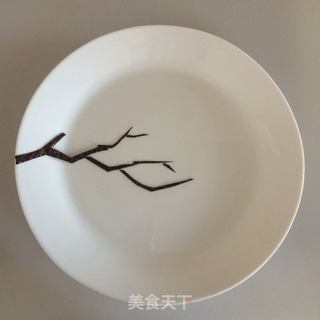 二十四节气餐盘画——小雪的做法步骤:3