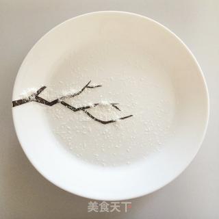 二十四节气餐盘画——小雪的做法步骤:5