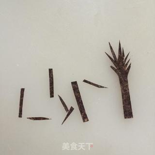 二十四节气餐盘画——大雪的做法步骤:2