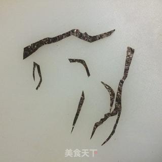 二十四节气餐盘画——小寒的做法步骤:2