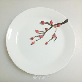 二十四节气餐盘画——小寒的做法步骤:5