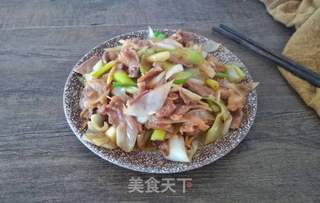 葱爆羊肉的做法步骤:15