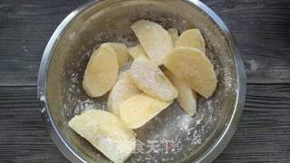 脆皮苹果的做法步骤:4