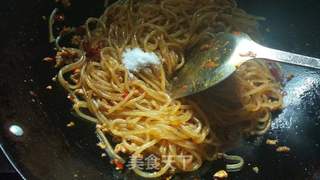 重庆乡宴江湖菜——蚂蚁上树(又名肉末粉条)的做法步骤:15