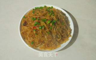 重庆乡宴江湖菜——蚂蚁上树(又名肉末粉条)的做法步骤:18