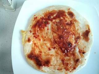 #鸡蛋美食#鸡蛋灌饼的做法步骤:17