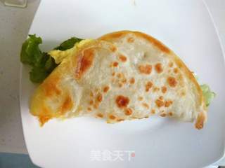 #鸡蛋美食#鸡蛋灌饼的做法步骤:19