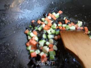 虾仁蛋炒饭的做法步骤:5
