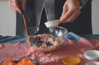 一口一颗清蒸山药肉丸子的做法步骤:5